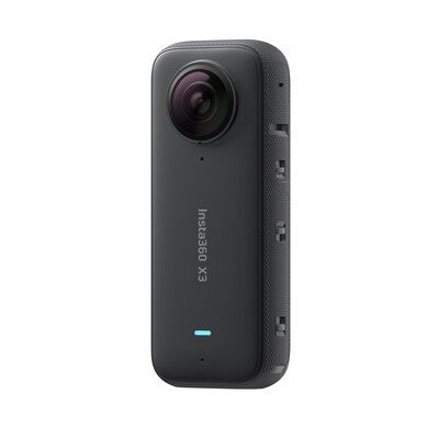 schwarz/Floral günstig Kaufen-Insta360 X3 360-Grad-Action-Kamera schwarz. Insta360 X3 360-Grad-Action-Kamera schwarz <![CDATA[• Kompakte 360-Action-Kamera mit großem Touchscreen • 5,7K 360° Aufnahmen, Wasserdicht auf bis zu 10m • 4K Einzelobjektiv-Modus für Weitwinkelaufnahme