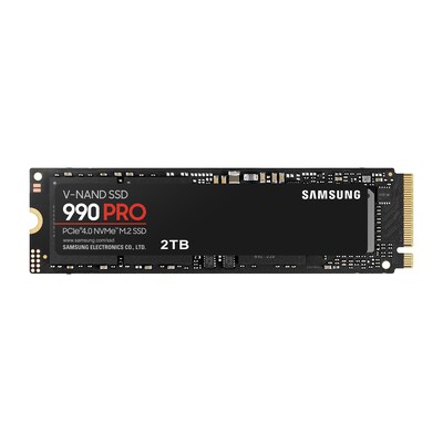 SD SD günstig Kaufen-Samsung 990 PRO NVMe SSD 2 TB M.2 PCIe 4.0 3D-NAND TLC. Samsung 990 PRO NVMe SSD 2 TB M.2 PCIe 4.0 3D-NAND TLC <![CDATA[• 2 TB - 2,38 mm Bauhöhe • M.2 2280 Card,  - Kompatibel mit der Playstation™ 5 • Maximale Lese-/Schreibgeschwindigkeit: 7450 M