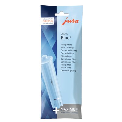 UK Blue günstig Kaufen-JURA CLARIS Blue+ Einzelpack. JURA CLARIS Blue+ Einzelpack <![CDATA[• Revolutioniert die Wasserfiltration bereits im Wassertank • Weniger Kalkablagerungen und maximale Sauberkeit im Wassertank • Erhöhung von Schutz, Produktsicherheit und Lebensdaue