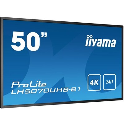 CM 125 günstig Kaufen-iiyama ProLite LH5070UHB-B1 125,7cm (50") 4K UHD Monitor LED HDMI. iiyama ProLite LH5070UHB-B1 125,7cm (50") 4K UHD Monitor LED HDMI <![CDATA[• Energieeffizienzklasse: G • Größe: 125,7 cm(50 Zoll) 16:9, Auflösung: 3.840x2.160 4K (Ultra HD) 
