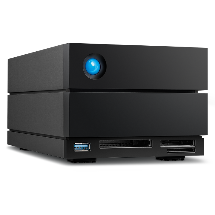 LaCie 2big Dock V2 60 TB externe Festplatte (HDD) Schwarz