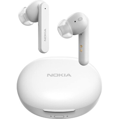 Set Blue günstig Kaufen-Nokia Clarity Earbuds+ Kopfhörer TWS-7311 Weiß. Nokia Clarity Earbuds+ Kopfhörer TWS-7311 Weiß <![CDATA[• Headsettyp: Bluetooth 5.2 • Tragevariante In-Ear • Active Noise Cancellation • Gesprächsannahme am Headset, IPX4 spritzw