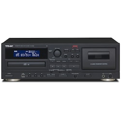 TEAC AD-850-SE CD- &amp;amp; Kassettenspieler mit USB Schwarz
