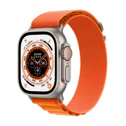 Apple Watch Ultra LTE 49mm Titanium Alpine Loop Orange Medium