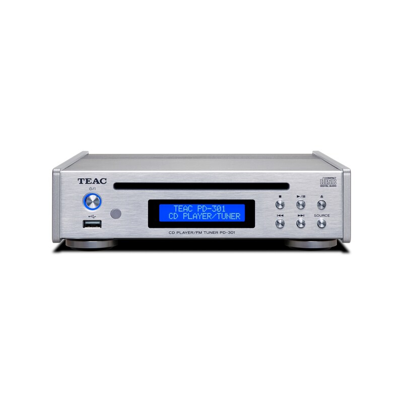 TEAC PD-301DAB-X CD-Player und DAB/FM-Tuner Silber