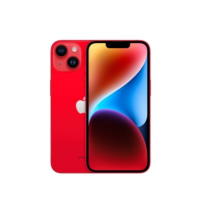 15 x  günstig Kaufen-Apple iPhone 14 128 GB (PRODUCT) RED MPVA3ZD/A. Apple iPhone 14 128 GB (PRODUCT) RED MPVA3ZD/A <![CDATA[• A15 Bionic Hexa-Core-Prozessor • 12,0 Megapixel Hauptkamera mit optischer Bildstabilisierung • 15,4 cm (6,1 Zoll) Super Retina XDR Display mit 