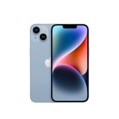Phone iPhone günstig Kaufen-Apple iPhone 14 128 GB Blau MPVN3ZD/A. Apple iPhone 14 128 GB Blau MPVN3ZD/A <![CDATA[• A15 Bionic Hexa-Core-Prozessor • 12,0 Megapixel Hauptkamera mit optischer Bildstabilisierung • 15,4 cm (6,1 Zoll) Super Retina XDR Display mit 1170 x 2532 Pixel 