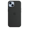 Apple Original iPhone 14 Silikon Case mit MagSafe Mitternacht
