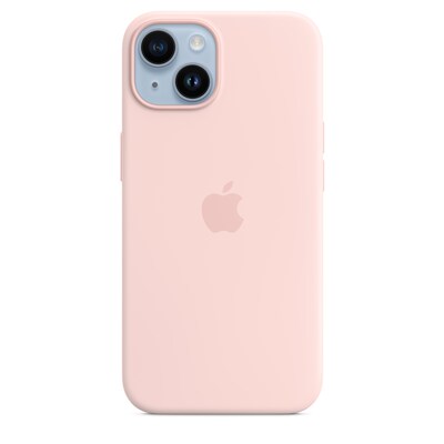 SE Silikon günstig Kaufen-Apple Original iPhone 14 Silikon Case mit MagSafe Kalkrosa. Apple Original iPhone 14 Silikon Case mit MagSafe Kalkrosa <![CDATA[• Passend für Apple iPhone 14 • Material: Silikon Füreinander gemacht.]]>. 