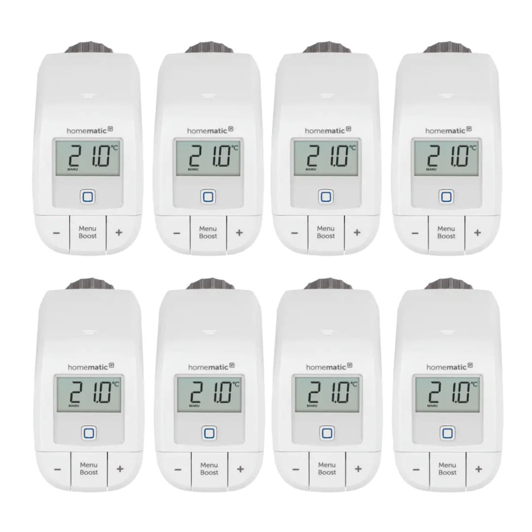 Homematic IP Heizk&ouml;rperthermostat &ndash; basic HmIP-eTRV-B, 6er Pack