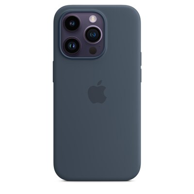 SE Silikon günstig Kaufen-Apple Original iPhone 14 Pro Silikon Case mit MagSafe Sturmblau. Apple Original iPhone 14 Pro Silikon Case mit MagSafe Sturmblau <![CDATA[• Passend für Apple iPhone 14 Pro • Material: Silikon Füreinander gemacht.]]>. 
