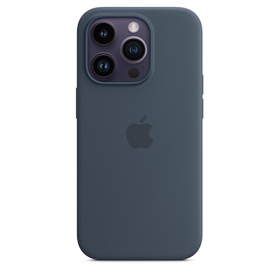 Apple iPhone günstig Kaufen-Apple Original iPhone 14 Pro Silikon Case mit MagSafe Sturmblau. Apple Original iPhone 14 Pro Silikon Case mit MagSafe Sturmblau <![CDATA[• Passend für Apple iPhone 14 Pro • Material: Silikon Füreinander gemacht.]]>. 