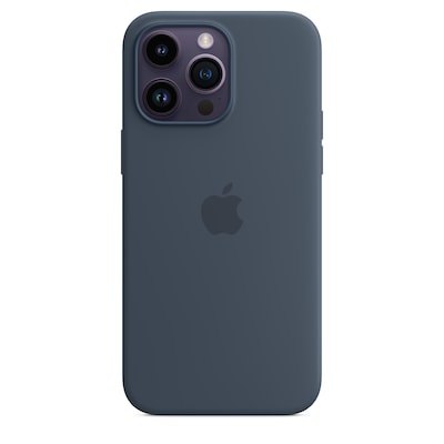 Apple iPhone günstig Kaufen-Apple Original iPhone 14 Pro Max Silikon Case mit MagSafe Sturmblau. Apple Original iPhone 14 Pro Max Silikon Case mit MagSafe Sturmblau <![CDATA[• Passend für Apple iPhone 14 Pro Max • Material: Silikon Füreinander gemacht.]]>. 