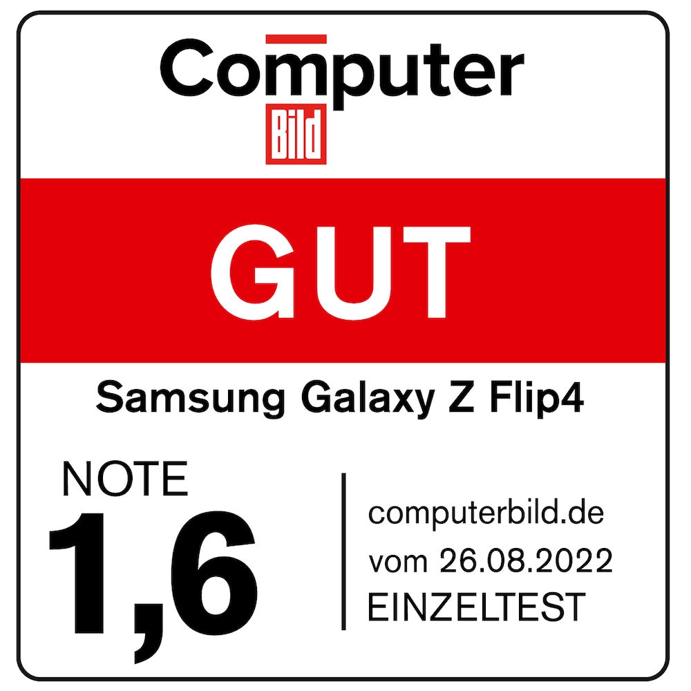 Samsung GALAXY Z Flip4 5G F721B Dual-SIM 256GB blue Android 12.0 Smartphone