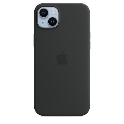 Image of Apple Original iPhone 14 Plus Silikon Case mit MagSafe Mitternacht