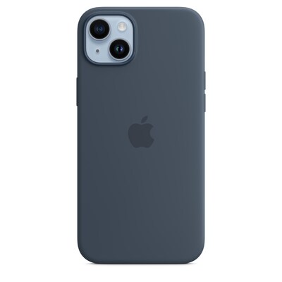 An apple günstig Kaufen-Apple Original iPhone 14 Plus Silikon Case mit MagSafe Sturmblau. Apple Original iPhone 14 Plus Silikon Case mit MagSafe Sturmblau <![CDATA[• Passend für Apple iPhone 14 Plus • Material: Silikon Füreinander gemacht.]]>. 