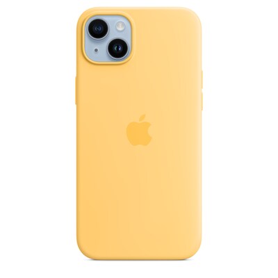 Image of Apple Original iPhone 14 Plus Silikon Case mit MagSafe Sonnenlicht