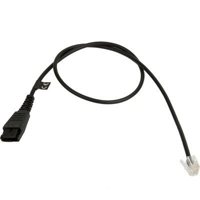 Jabra günstig Kaufen-Jabra Anschlusskabel QD RJ45 8-polig glatt 0.5m zB fuer Agfeo ST40. Jabra Anschlusskabel QD RJ45 8-polig glatt 0.5m zB fuer Agfeo ST40 <![CDATA[• original Jabra Anschlußkabel • QD RJ45 8-polig glatt 0.5m zB fuer Agfeo ST40 • mit Jabra Quick Disconn