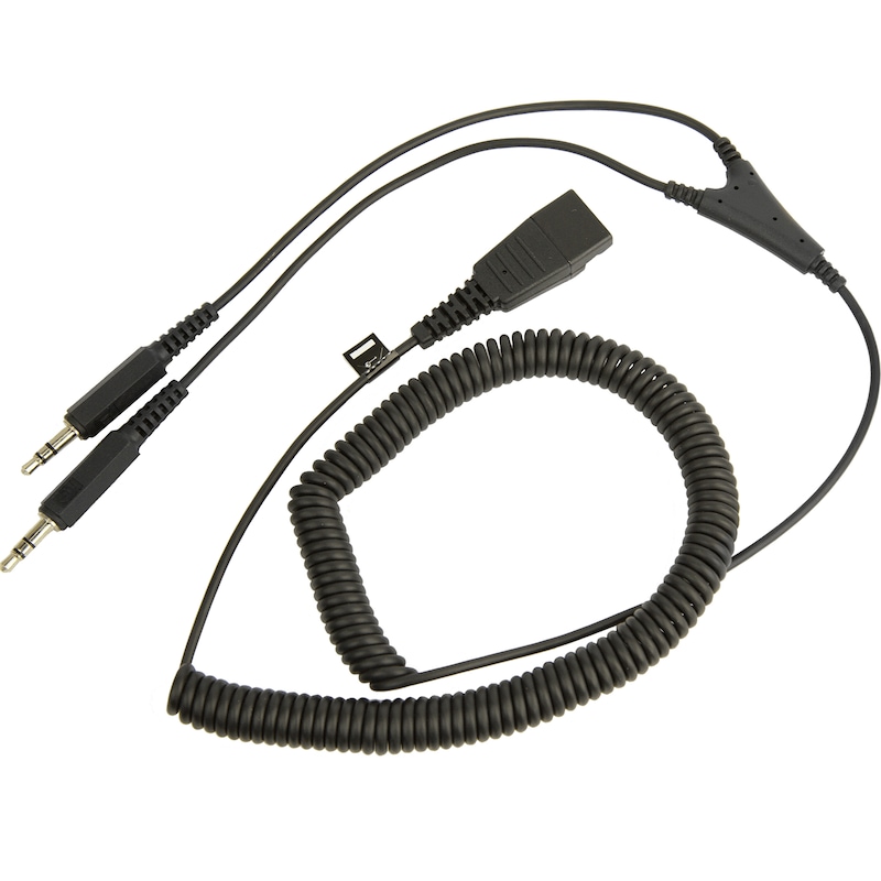 QD auf günstig Kaufen-Jabra Anschlusskabel fuer PC QD 2x3.5mm. Jabra Anschlusskabel fuer PC QD 2x3.5mm <![CDATA[• Original Jabra Zubehörartikel • Herstellerteilenummer / SKU: 8734-599 • EAN: 5706991005660 • Prüfen Sie vor dem kauf die Kompatibilität anhand des Handbuches / Zub