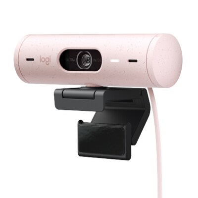 Web Cam günstig Kaufen-Logitech Brio 500 Full HD USB-C Webcam, Rosé. Logitech Brio 500 Full HD USB-C Webcam, Rosé <![CDATA[• Full HD 1080P • Verbindung mit USB-C • Zertifiziert für Microsoft Teams, Zoom, Google Meet]]>. 
