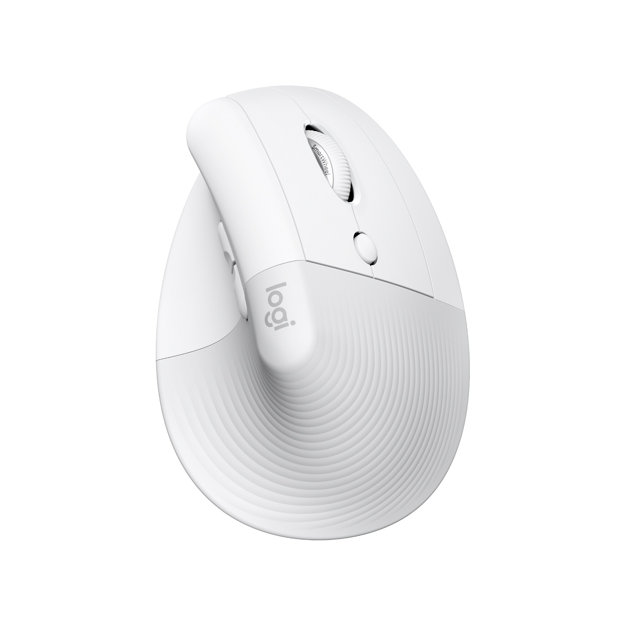 Logitech Lift f&uuml;r Mac Vertical Ergonomische Kabellose Maus Off White