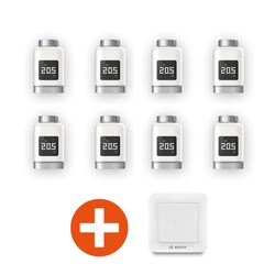 Bosch Smart Home smartes Heizk&ouml;rper-Thermostat II, 8er Pack