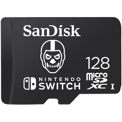 SDXC Karte günstig Kaufen-SanDisk 128 GB microSDXC Speicherkarte für Nintendo Switch™ Fortnite Edition. SanDisk 128 GB microSDXC Speicherkarte für Nintendo Switch™ Fortnite Edition <![CDATA[• Speichertyp: microSDXC (UHS-I) • Speicherkapazität: 128 GB 