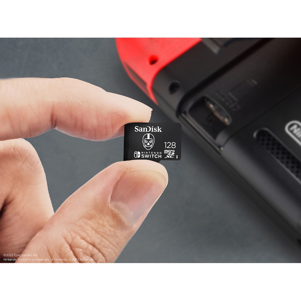 SanDisk 128 GB microSDXC Speicherkarte für Nintendo Switch™ Fortnite Edition
