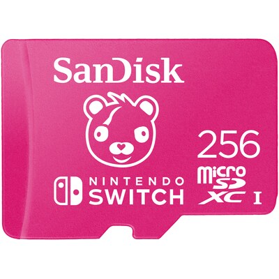 UHS I günstig Kaufen-SanDisk 256 GB microSDXC Speicherkarte für Nintendo Switch™ Fortnite Edition. SanDisk 256 GB microSDXC Speicherkarte für Nintendo Switch™ Fortnite Edition <![CDATA[• Speichertyp: microSDXC (UHS-I) • Speicherkapazität: 256 GB 