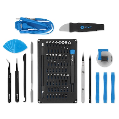 in rost günstig Kaufen-iFixit Pro Tech Werkzeugset. iFixit Pro Tech Werkzeugset <![CDATA[• Kompletter Werkzeugsatz für alle Elektronikreparaturen • Bit Set für alle gängigen und seltenen Schraubenprofile • Inkl. Erdungsarmband, schützt Geräte vor elektrostatischen En