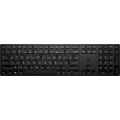 Taste Tastatur günstig Kaufen-HP 450 Kabellose Tastatur mit programmierbaren Tasten Schwarz (4R184AA#ABD). HP 450 Kabellose Tastatur mit programmierbaren Tasten Schwarz (4R184AA#ABD) <![CDATA[• Anwendungsbereich: professionelles Arbeiten, Nummernblock integriert • Kabellos, 2,4GHz