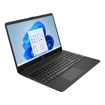 HP 15,6 FHD Laptop schwarz R5-5500U 8GB/512GB SSD Win11 15s-eq2255ng