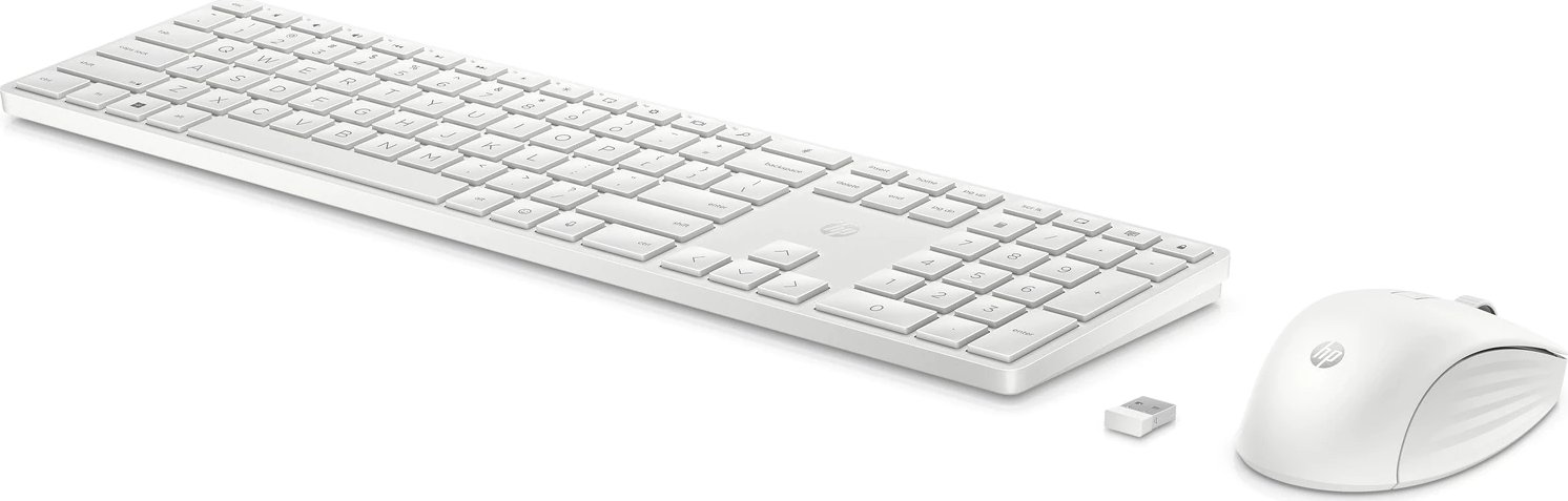 HP 650 Kabellose Maus-Tastaturkombination Wei&szlig;