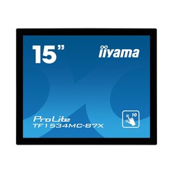 iiyama ProLite TF1534MC-B7X 38 cm (15&quot;) XGA TN LED-Touch-Monitor HDMI VGA DP
