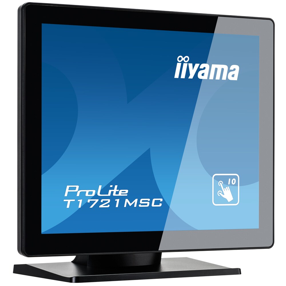 iiyama ProLite T1721MSC-B1 43cm (17") P-Cap 10-Punkt-Multitouch-Monitor 5:4 TN
