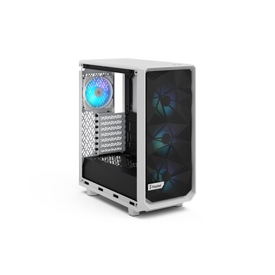 Fractal Design Meshify 2 Compact RGB White TG Clear Tint Gaming Gehäuse