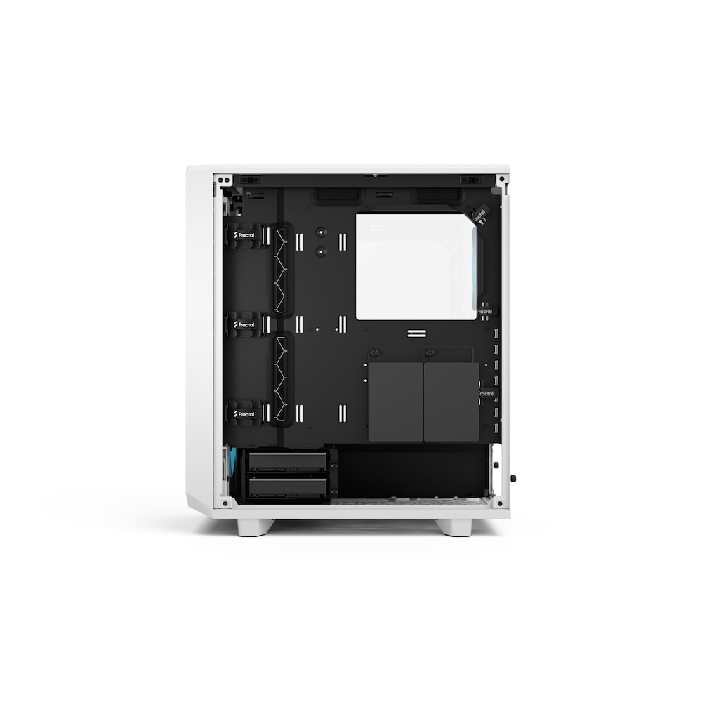 Fractal Design Meshify 2 Compact RGB White TG Clear Tint Gaming Gehäuse
