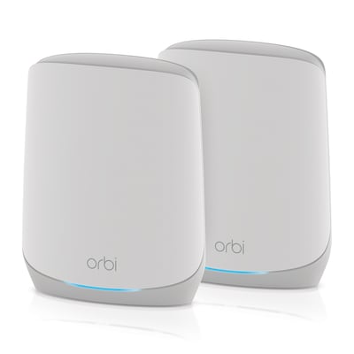 System M  günstig Kaufen-Netgear Orbi AX5400 Tri-Band Mesh WiFi 6 System RBK762 (Router, Satellit). Netgear Orbi AX5400 Tri-Band Mesh WiFi 6 System RBK762 (Router, Satellit) <![CDATA[• NETGEAR Orbi WiFi 6 System RBR760 - WLAN-System (Router, Satelliten) • Orbi WLAN 6 Ultra-Pe