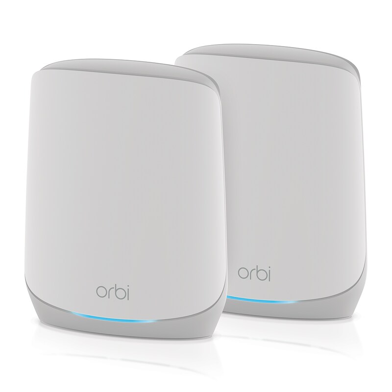 Netgear Orbi AX5400 Tri-Band Mesh WiFi 6 System RBK762 (Router, Satellit)