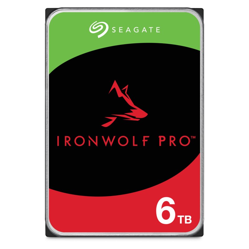 Seagate IronWolf Pro NAS HDD ST6000NT001 - 6 TB 3,5 Zoll SATA 6 Gbit/s CMR