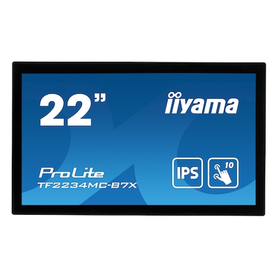 HDMI Vga günstig Kaufen-iiyama ProLite TF2234MC-B7X 55cm (21,5") FHD IPS Touch-Monitor HDMI/VGA/DP. iiyama ProLite TF2234MC-B7X 55cm (21,5") FHD IPS Touch-Monitor HDMI/VGA/DP <![CDATA[• Energieeffizienzklasse: F • Größe: 54,9 cm(21,5 Zoll) 16:9, Auflösung: 1.920x1