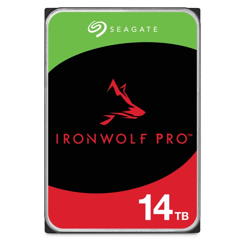 Seagate IronWolf Pro NAS HDD ST14000NT001 - 14 TB 3,5 Zoll SATA 6 Gbit/s CMR