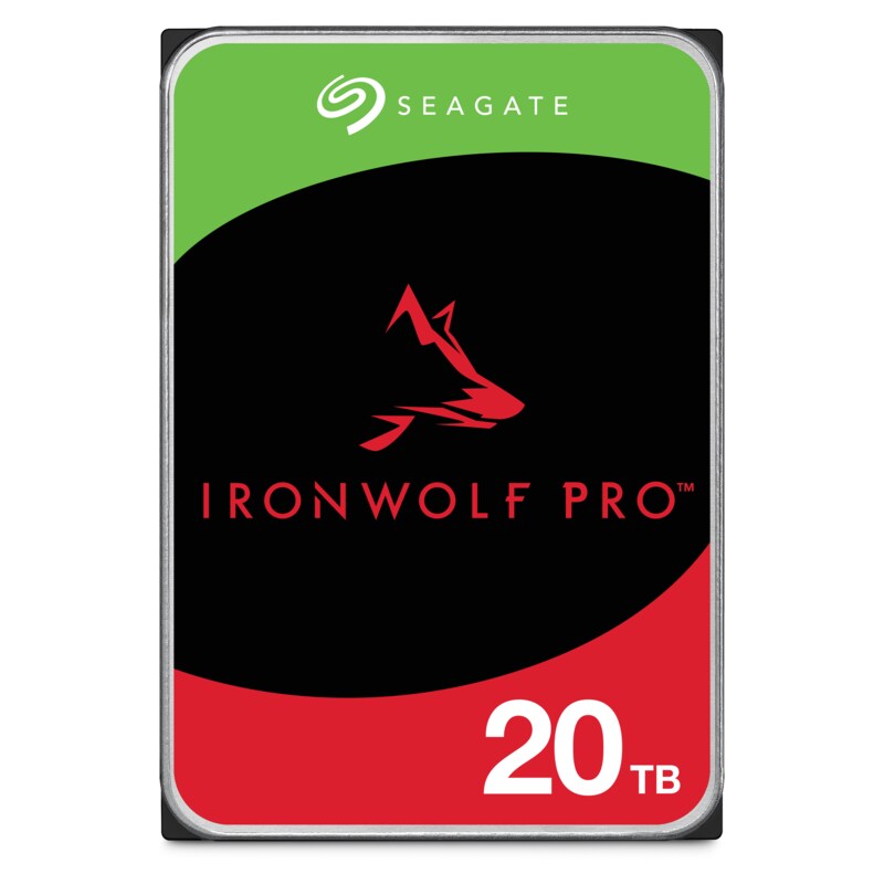 Seagate IronWolf Pro NAS HDD ST20000NT001 - 20 TB 3,5 Zoll SATA 6 Gbit/s CMR