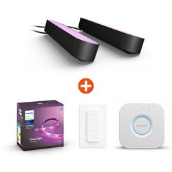 Philips Hue White and Color Ambiance Play Lightbar 2er inkl. Netzteil &amp;amp; Bridge