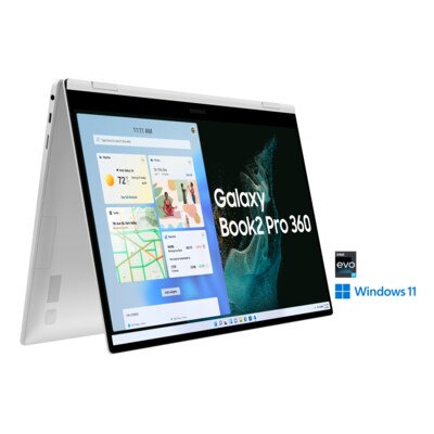 SAMSUNG Galaxy Book2 Pro 360 Evo 15,6" AMOLED i7-1260P 16GB/1TB SSD Win11 Silber