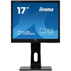 iiyama ProLite B1780SD-B1 43 cm (17&quot;) SXGA TN LED-Monitor VGA/DVI Pivot
