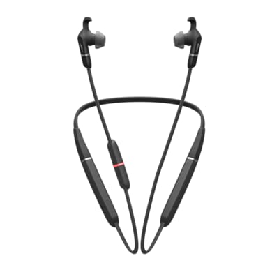 Behind a günstig Kaufen-Jabra Evolve 65e UC - In-Ear-Kopfhörer mit Mikrofon. Jabra Evolve 65e UC - In-Ear-Kopfhörer mit Mikrofon <![CDATA[• Übertragungstechnik: Kabellos, Bluetooth • In-Ear-Kopfhörer mit Mikrofon, Behind the neck-Bügel • Headset, Stereo, Rausc