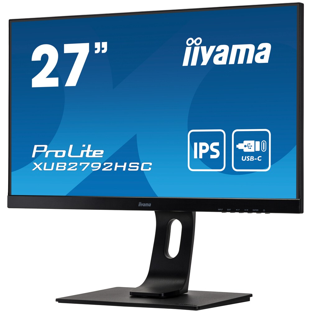 iiyama ProLite XUB2792HSC-B1 68,58cm (27") Full HD IP LED-Monitor HDMI/DP/USB-C