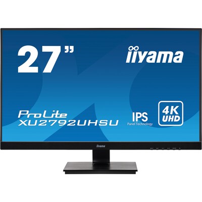 4K HD günstig Kaufen-iiyama ProLite XU2792UHSU-B1 68,4cm (27") 4K UHD IPS LED-Monitor DVI/DP/HDMI LS. iiyama ProLite XU2792UHSU-B1 68,4cm (27") 4K UHD IPS LED-Monitor DVI/DP/HDMI LS <![CDATA[• Energieeffizienzklasse: G • Größe: 68,5 cm(27 Zoll) 16:9, Auflösung: