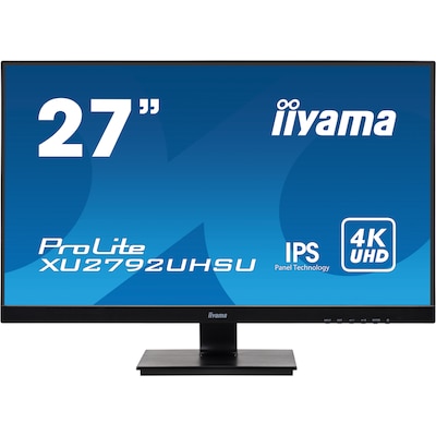 auf HDMI günstig Kaufen-iiyama ProLite XU2792UHSU-B1 68,4cm (27") 4K UHD IPS LED-Monitor DVI/DP/HDMI LS. iiyama ProLite XU2792UHSU-B1 68,4cm (27") 4K UHD IPS LED-Monitor DVI/DP/HDMI LS <![CDATA[• Energieeffizienzklasse: G • Größe: 68,5 cm(27 Zoll) 16:9, Auflösung: